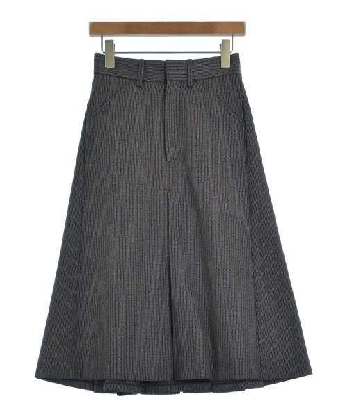 beautiful people(ビューティフルピープル)ロング・マキシ丈スカート グレー サイズ:34(XS位)/2200667502017