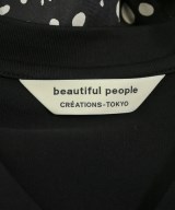 beautiful people（ビューティフルピープル）Tシャツ・カットソー 黒 サイズ:34(XS位) レディース/2200667502031