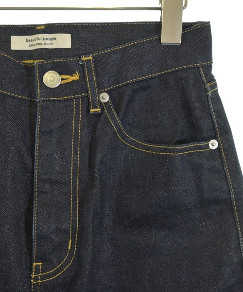 beautiful people（ビューティフルピープル）デニムパンツ 紺 サイズ:36(S位) レディース/2200671886042