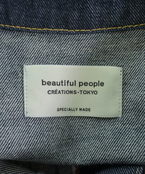 beautiful people（ビューティフルピープル）デニムジャケット 紺 サイズ:130(XS位) レディース/2200731656059