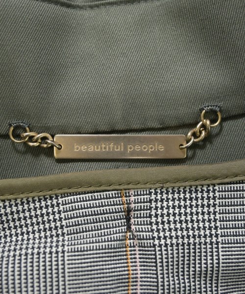 beautiful people（ビューティフルピープル）トレンチコート 緑 サイズ:130(XS位) レディース/2200733790010