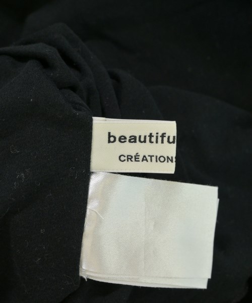 beautiful people（ビューティフルピープル）Tシャツ・カットソー 黒 サイズ:-(L位) レディース/2200734146021
