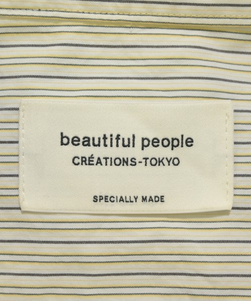 beautiful people（ビューティフルピープル）カジュアルシャツ 黄 サイズ:F レディース/2200734238023