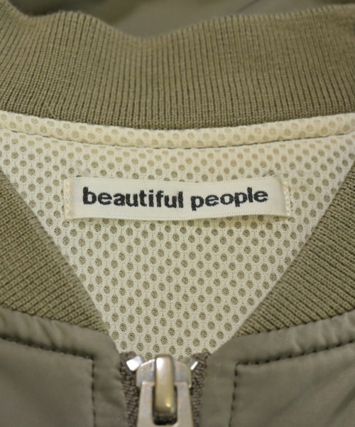 beautiful people（ビューティフルピープル）ミリタリーブルゾン カーキ サイズ:150(M位) レディース/2200735757066