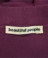 beautiful people（ビューティフルピープル）カーディガン 紫 サイズ:S レディース/2200725679088