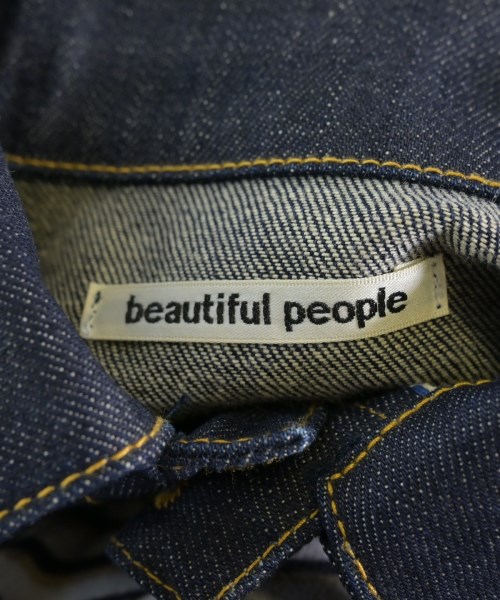 beautiful people（ビューティフルピープル）デニムジャケット 紺 サイズ:140(S位) レディース/2200736231015