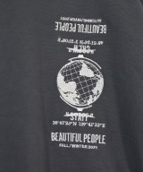 beautiful people（ビューティフルピープル）Tシャツ・カットソー グレー サイズ:36(S位) レディース/2200736799010