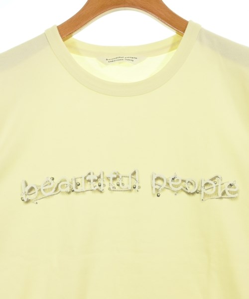 beautiful people（ビューティフルピープル）Tシャツ・カットソー 黄 サイズ:170(XL位) レディース/2200720563047