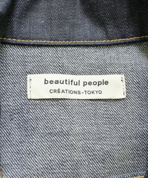 beautiful people（ビューティフルピープル）デニムジャケット 紺 サイズ:130(XS位) レディース/2200721584010