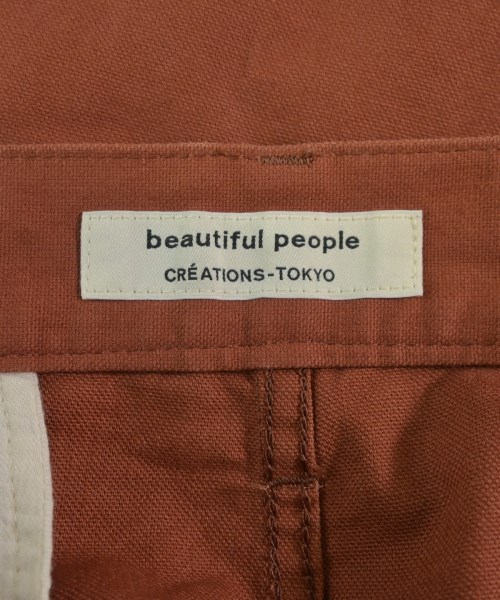 beautiful people（ビューティフルピープル）カーゴパンツ オレンジ サイズ:34(XS位) レディース/2200724097029