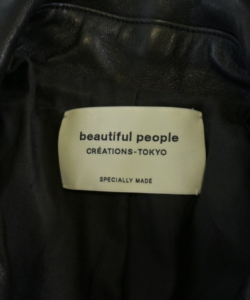 beautiful people（ビューティフルピープル）ライダース 黒 サイズ:120(XXS位) レディース/2200724417025