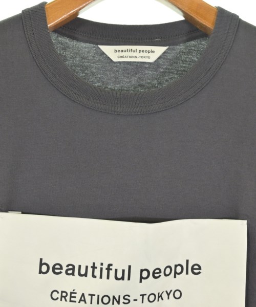 beautiful people（ビューティフルピープル）Tシャツ・カットソー グレー サイズ:170(XL位) レディース/2200725363079