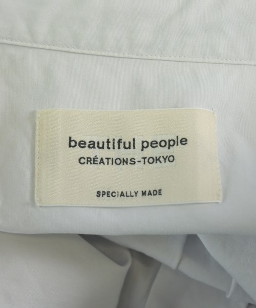beautiful people（ビューティフルピープル）カジュアルシャツ 白 サイズ:150(M位) レディース/2200725471026