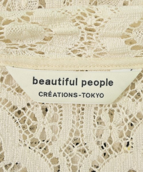 beautiful people（ビューティフルピープル）カジュアルシャツ 白 サイズ:36(S位) レディース/2200725978051
