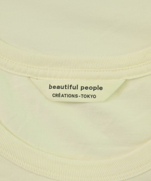 beautiful people（ビューティフルピープル）Tシャツ・カットソー 白 サイズ:190(L位) メンズ/2200722840061