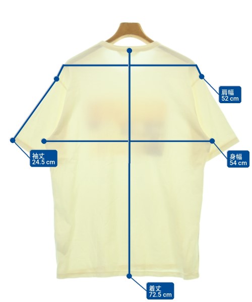 beautiful people（ビューティフルピープル）Tシャツ・カットソー 白 サイズ:190(L位) メンズ/2200722840061