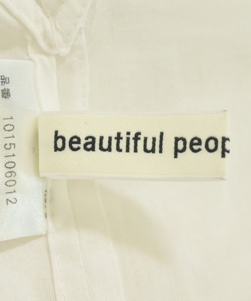 beautiful people（ビューティフルピープル）ブラウス 白 サイズ:38(M位) レディース/2200727581013