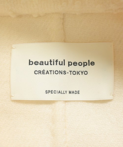 beautiful people（ビューティフルピープル）ブルゾン 白 サイズ:34(XS位) レディース/2200727582034