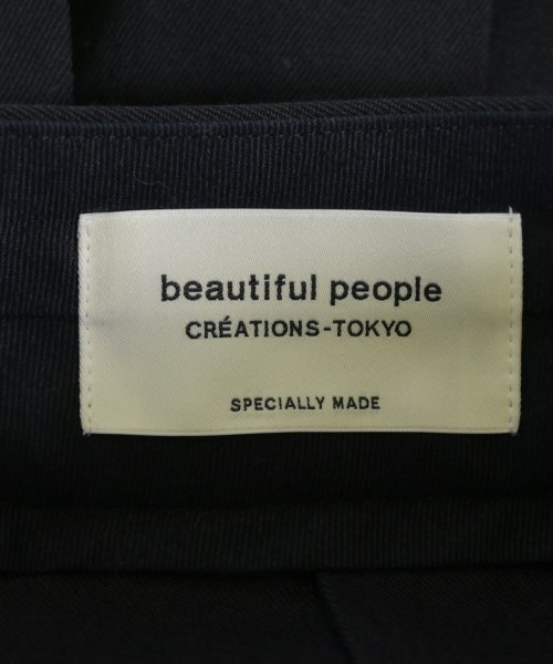 beautiful people（ビューティフルピープル）ひざ丈スカート 黒 サイズ:34(XS位) レディース/2200727582041