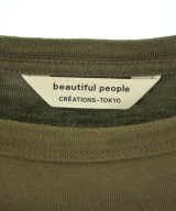 beautiful people（ビューティフルピープル）Tシャツ・カットソー カーキ サイズ:-(M位) レディース/2200724025077