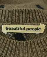 beautiful people（ビューティフルピープル）ニット・セーター 茶 サイズ:140(S位) レディース/2200728020276