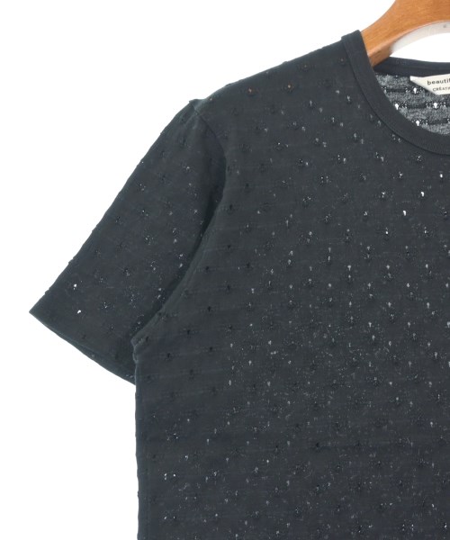 beautiful people（ビューティフルピープル）Tシャツ・カットソー 黒 サイズ:170(XL位) レディース/2200678956083