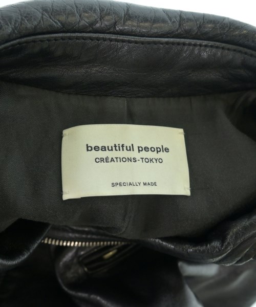 beautiful people（ビューティフルピープル）ライダース 黒 サイズ:150(M位) レディース/2200683172010