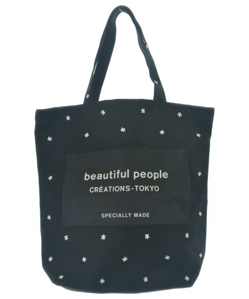 beautiful people(ビューティフルピープル)トートバッグ 黒 サイズ:-/2200682388948