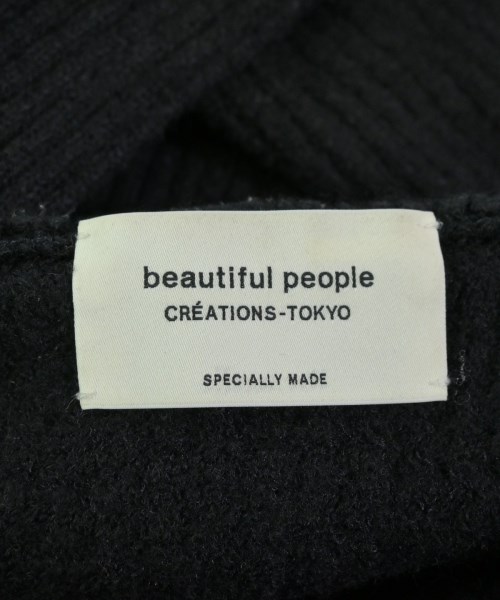 beautiful people（ビューティフルピープル）ニット・セーター 黒 サイズ:38(M位) レディース/2200684843063