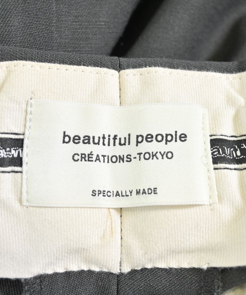 beautiful people（ビューティフルピープル）スラックス グレー サイズ:38(M位) レディース/2200684843094