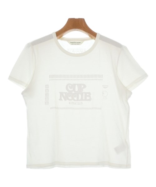 beautiful people(ビューティフルピープル)Tシャツ・カットソー 白 サイズ:150(M位)/2200686101048