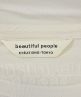 beautiful people（ビューティフルピープル）Tシャツ・カットソー 白 サイズ:150(M位) レディース/2200686101048