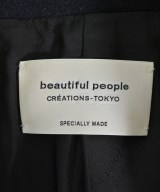 beautiful people（ビューティフルピープル）ピーコート 紺 サイズ:160(L位) レディース/2200686133124