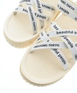 beautiful people（ビューティフルピープル）サンダル 白 サイズ:22cm レディース/2200680032331