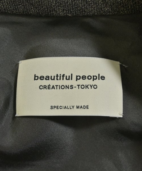 beautiful people（ビューティフルピープル）ジャケット グレー サイズ:36(S位) レディース/2200683126044