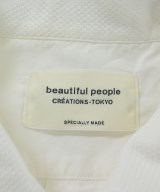 beautiful people（ビューティフルピープル）カジュアルシャツ 白 サイズ:150(M位) レディース/2200688491031