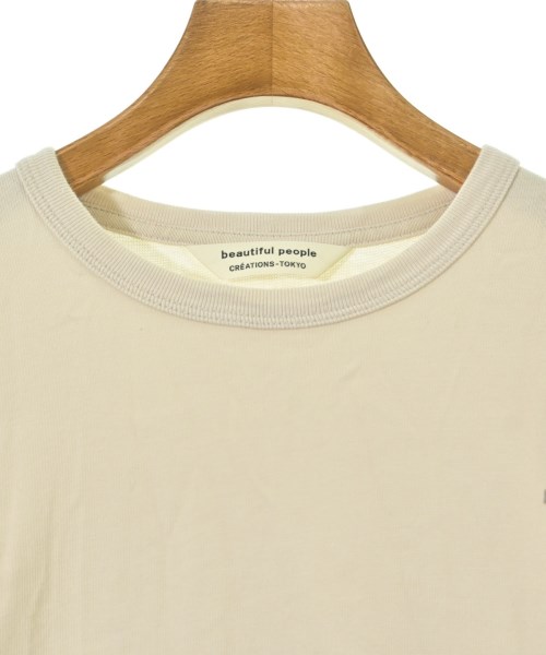 beautiful people（ビューティフルピープル）Tシャツ・カットソー ベージュ サイズ:34(XS位) レディース/2200684259024