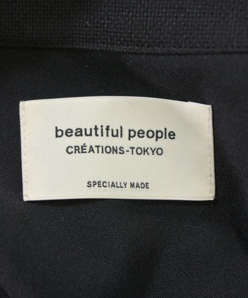 beautiful people（ビューティフルピープル）カジュアルシャツ 黒 サイズ:36(S位) レディース/2200685048061