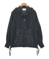beautiful people（ビューティフルピープル）カジュアルシャツ 黒 サイズ:36(S位) レディース/2200685048061