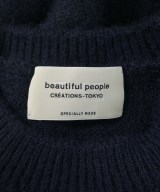 beautiful people（ビューティフルピープル）ニット・セーター 紺 サイズ:150(M位) レディース/2200685048078