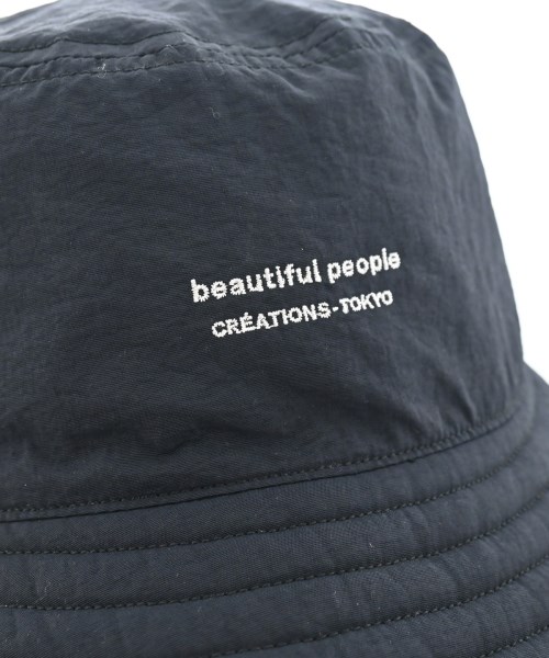 beautiful people（ビューティフルピープル）ハット 黒 サイズ:- レディース/2200686227038