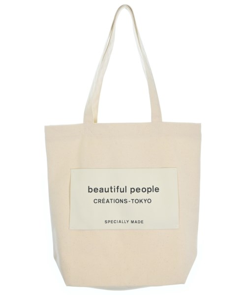 beautiful people(ビューティフルピープル)トートバッグ 白 サイズ:-/2200686056300