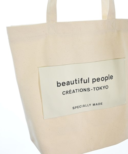 beautiful people（ビューティフルピープル）トートバッグ 白 サイズ:- レディース/2200686056300