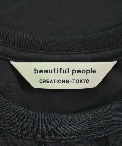 beautiful people（ビューティフルピープル）ノースリーブ 黒 サイズ:34(XS位) レディース/2200683314151