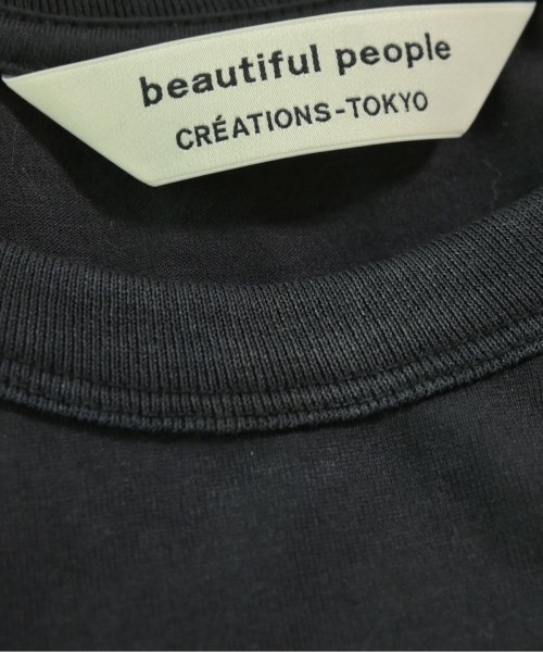 beautiful people（ビューティフルピープル）ノースリーブ 黒 サイズ:34(XS位) レディース/2200683314151