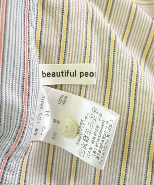 beautiful people（ビューティフルピープル）シャツワンピース その他（柄物・カラフル） サイズ:34(XS位) レディース/2200692808016