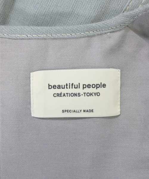 beautiful people（ビューティフルピープル）ワンピース 青 サイズ:34(XS位) レディース/2200692808047