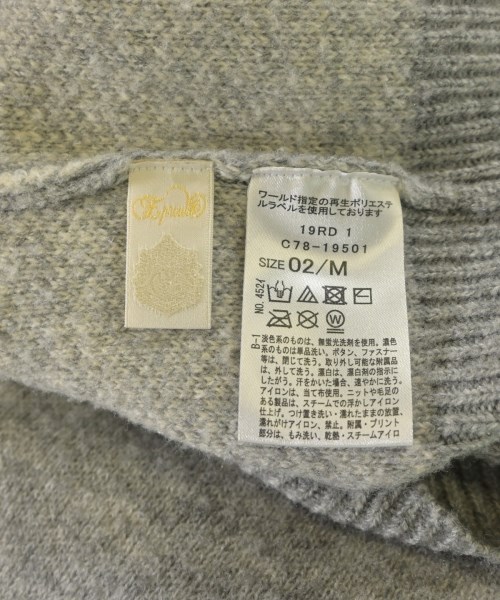 Eprouve（エプローヴ）ニット・セーター グレー サイズ:02(M位) レディース/2200661306031