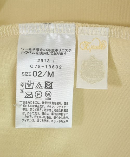 Eprouve（エプローヴ）スウェット ベージュ サイズ:2(M位) レディース/2200661556061