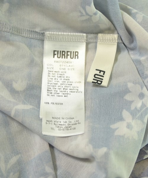 FURFUR（ファーファー）ブラウス 紺 サイズ:F レディース/2200639421056